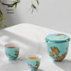 Yongfengyuan Madam Porcelain Yueji 4-Piece Travel Tea Set