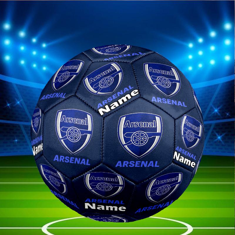 Custom Name Personalized Football Team F.C-A Print Size 5 Soccer Ball Training & Match Football, for Team, Kicking, Gift for Football Enthusiasts