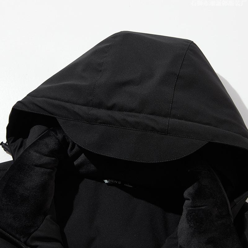 Outdoor Removable 3-in-1 Jacket Quality Feather Suit Men