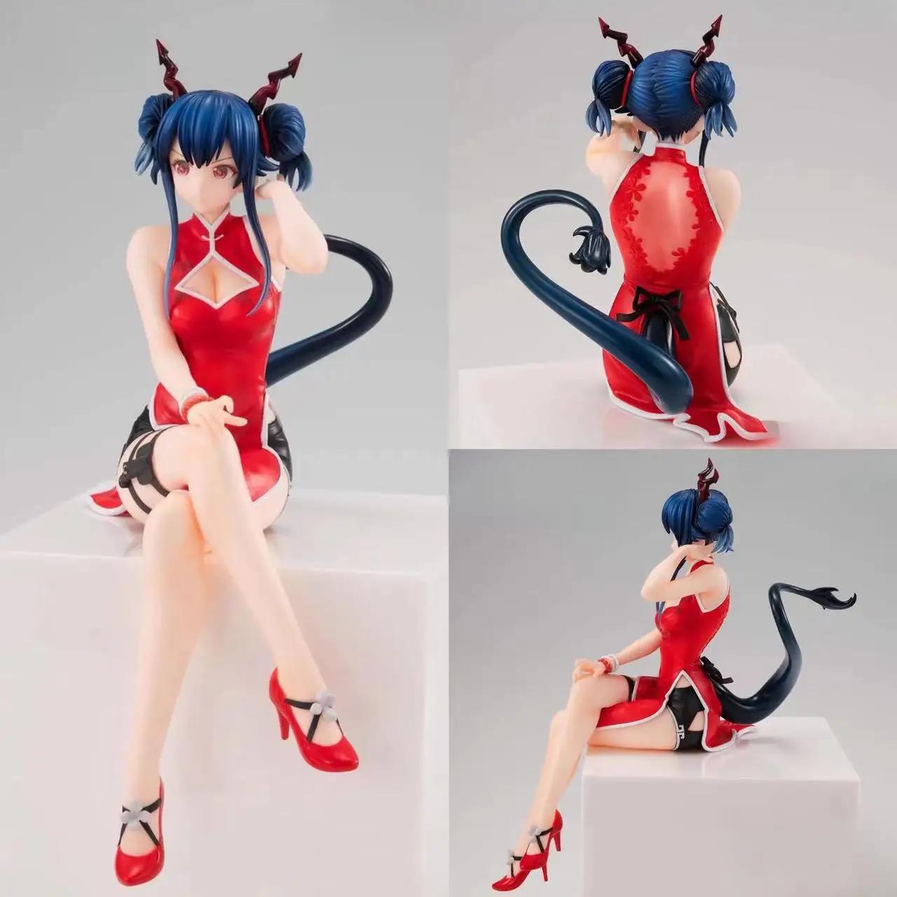 

Aixlan 17cm Arknightsn Anime Figure Ch en Sexy Cheongsam PVC Action Figure Matterrhorn Figurine Collectible Model Toys Kid Gift