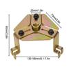 Adjustable Design 3-Jaw Adjustable Wrench Zinc Zinc Alloy Material Car Repair Tool  Car Repair