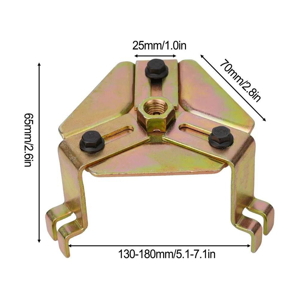 Adjustable Design 3-Jaw Adjustable Wrench Zinc Zinc Alloy Material Car Repair Tool Car Repair