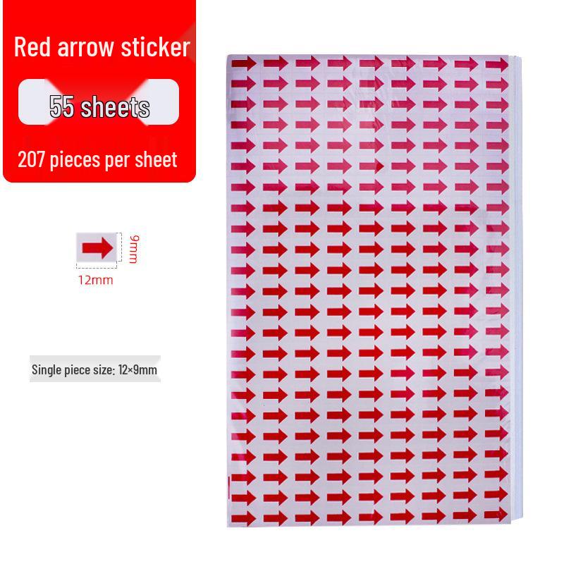 Red Arrow Fix: Rework Sticker - Small Arrow Non-Conformance Label
