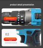Cross-New 13mm Brushless Electric Drill & Screwdriver with Handle - Rechargeable Lithium Battery for Home Improvement