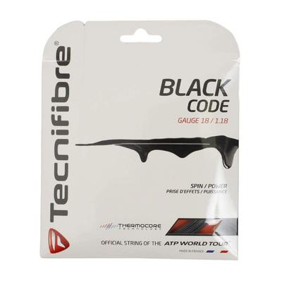 Tecnifibre BLACK CODE Gauge Black TFg503 1.18mm