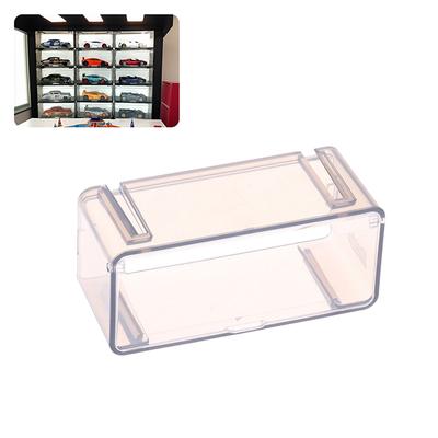 1 Piece Car Display Box Transparent Dustproof Storage Box Without Car Diecast Model Children Alloy Car Model Storage Box