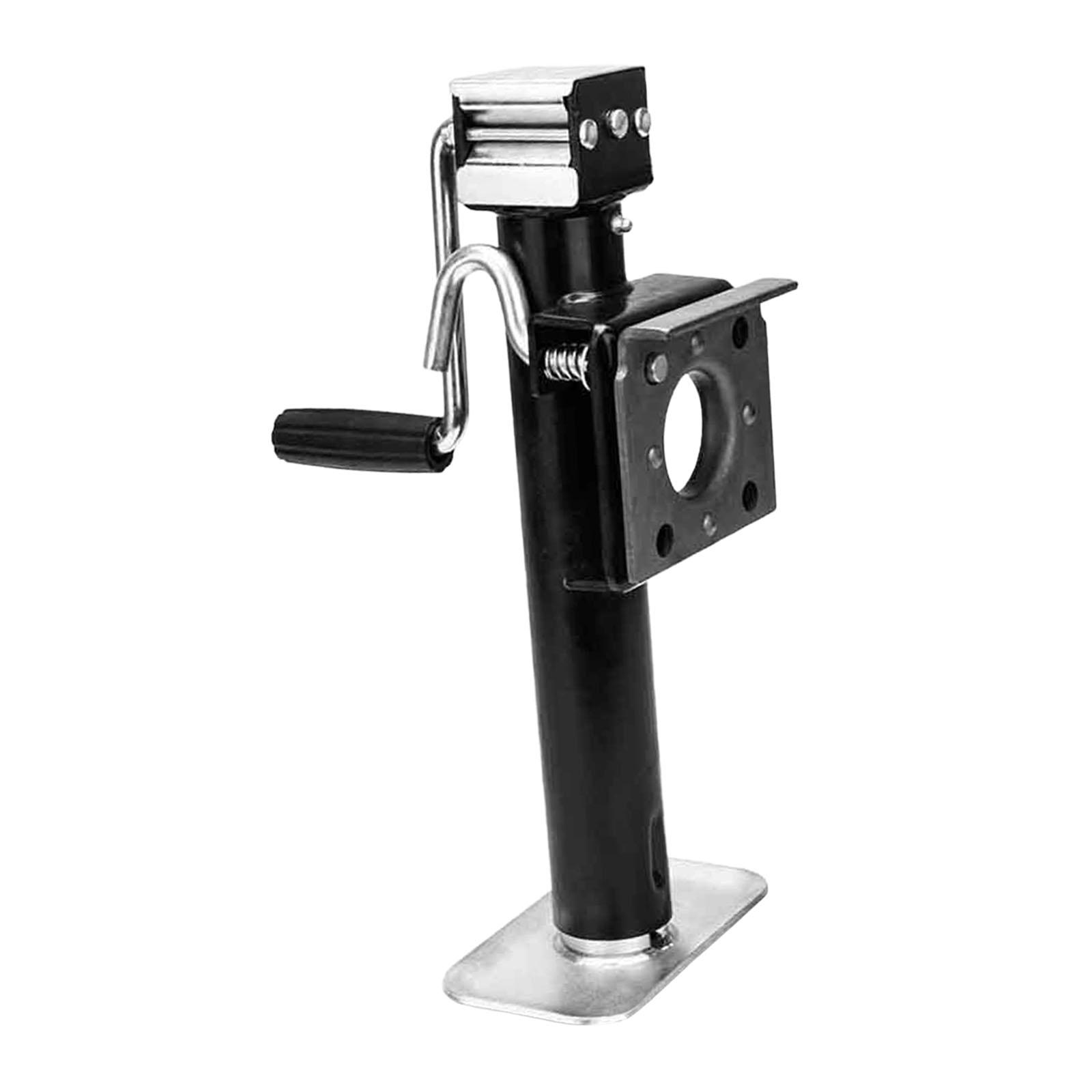 Durable Metal Hand Crank Trailer Jack Wheel Support for Boat Trailer RV Caravan Multifunction Accessory