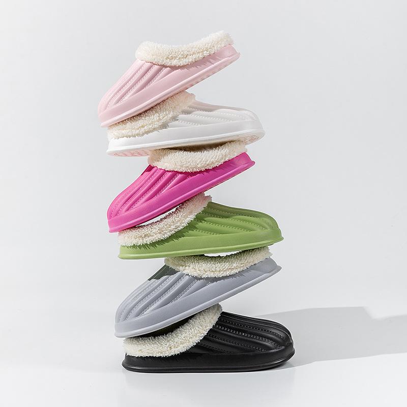 Slippers waterproof cotton mop lightweight inner lining comfortable mop warm cotton slippers soft