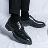 Fashion Wedding groom's shoes Fashionable gentleman retro classic style Formal office or party Plus Size 38-46 Adult Elegant Shoes Hot
