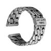 English Letter Ring Silver Color Metal Adjustable Opening Rings for Women Poker Alphabet Creative Finger Ring Men Trendy Jewelry