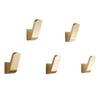 Dooroom Brass Bearing Hooks Bathroom Indoor Kitchen Hallway Wall Clothes Hooks Wall Hangings Row Hooks Nordic Style