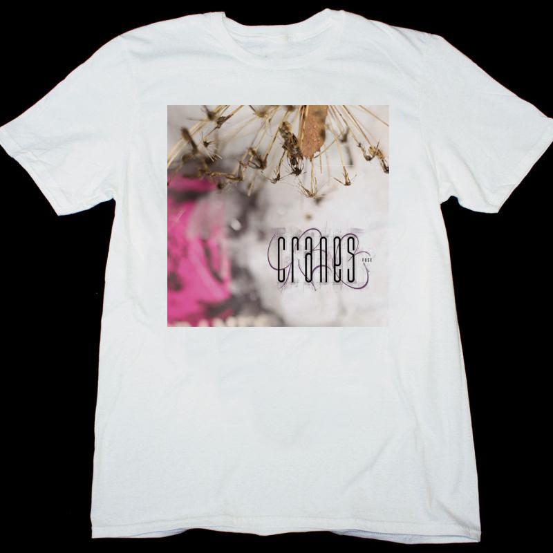 New Cranes Fuse Album Short Sleeve Cotton White S To 5xl T Shirt En74