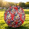 Naruto Printed Size 5 Standard Football, Waterproof PU Training Soccer Ball for Outdoor Sports