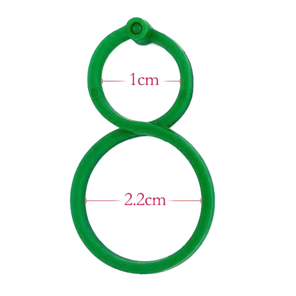 50/100/200Pcs Small Plant Clips Reusable Gourd Buckle Clips Multifunctional Plant Holder Trellis Clips for Securing Plantings