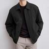 Men's Spring Solid Color Casual Lapel Jacket