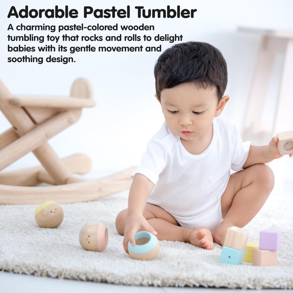 PLANTOYS JAPAN Sensory Tumbling Pastel 5258