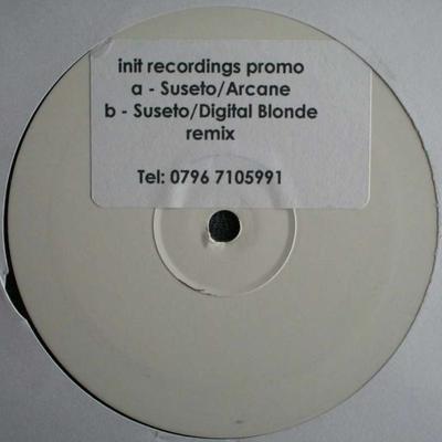 12inch Record SUSETO - Arcane INVL005PROMO Init Recordings 2000 UK Dance & Electronica Used