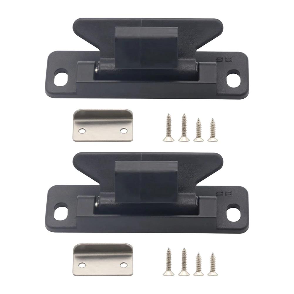 Schubladenverriegelungsmechanismus Wohnmobil-Schubladenriegel Weiße Sichere Schubladenriegel für Wohnmobile Wohnwagenzubehör Zweifarbiges Design