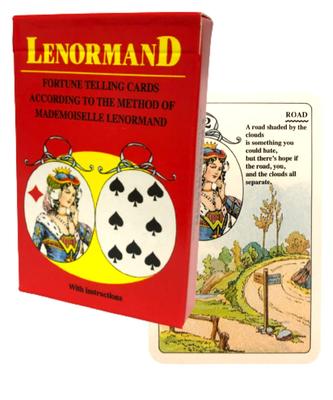 Lenormand Oracle Card Fortune Telling Fortune Telling Japanese Commentary Included [Lenormand Cards] (genuine Product)