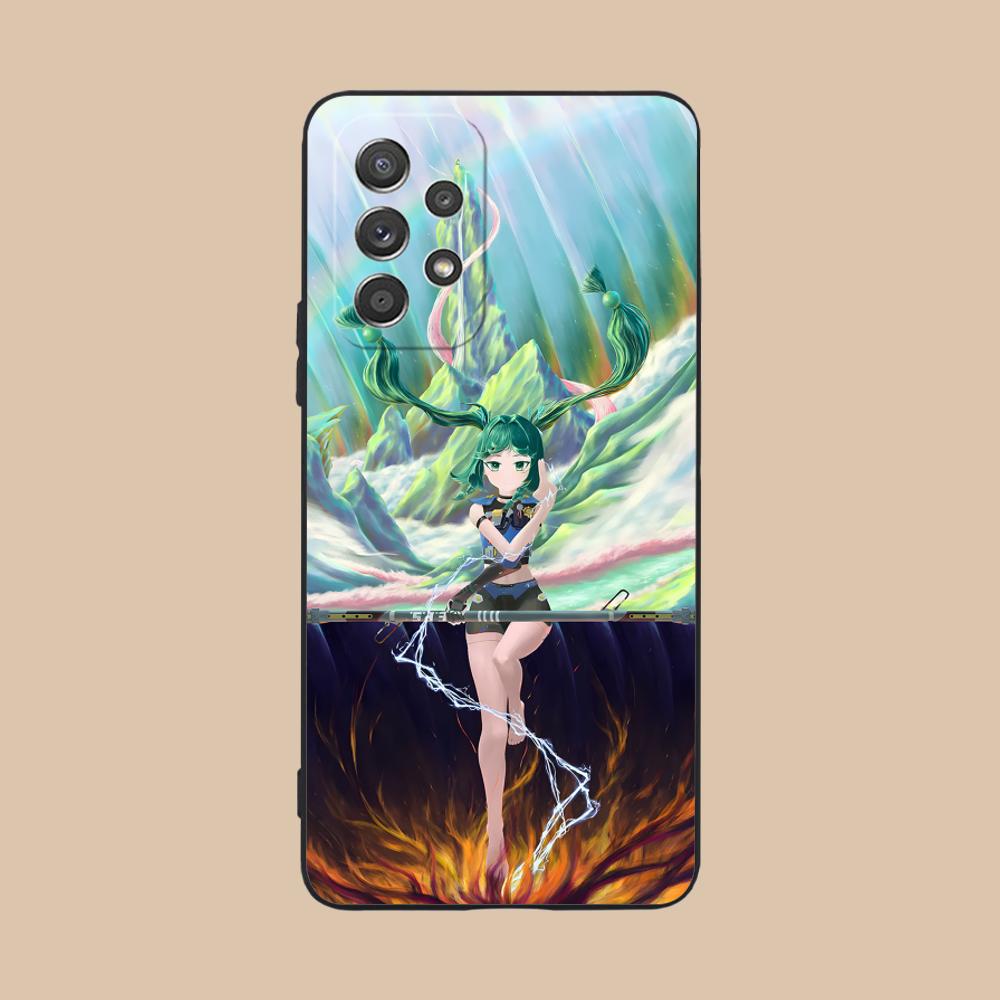 

Чехол для телефона Zenless Zone Zero QingYi для Samsung Galaxy M55 54 42 35 34 33 32 23 22 15 14 13 12 F55 5G Цветной чехол для мобильных телефонов Galaxy F04