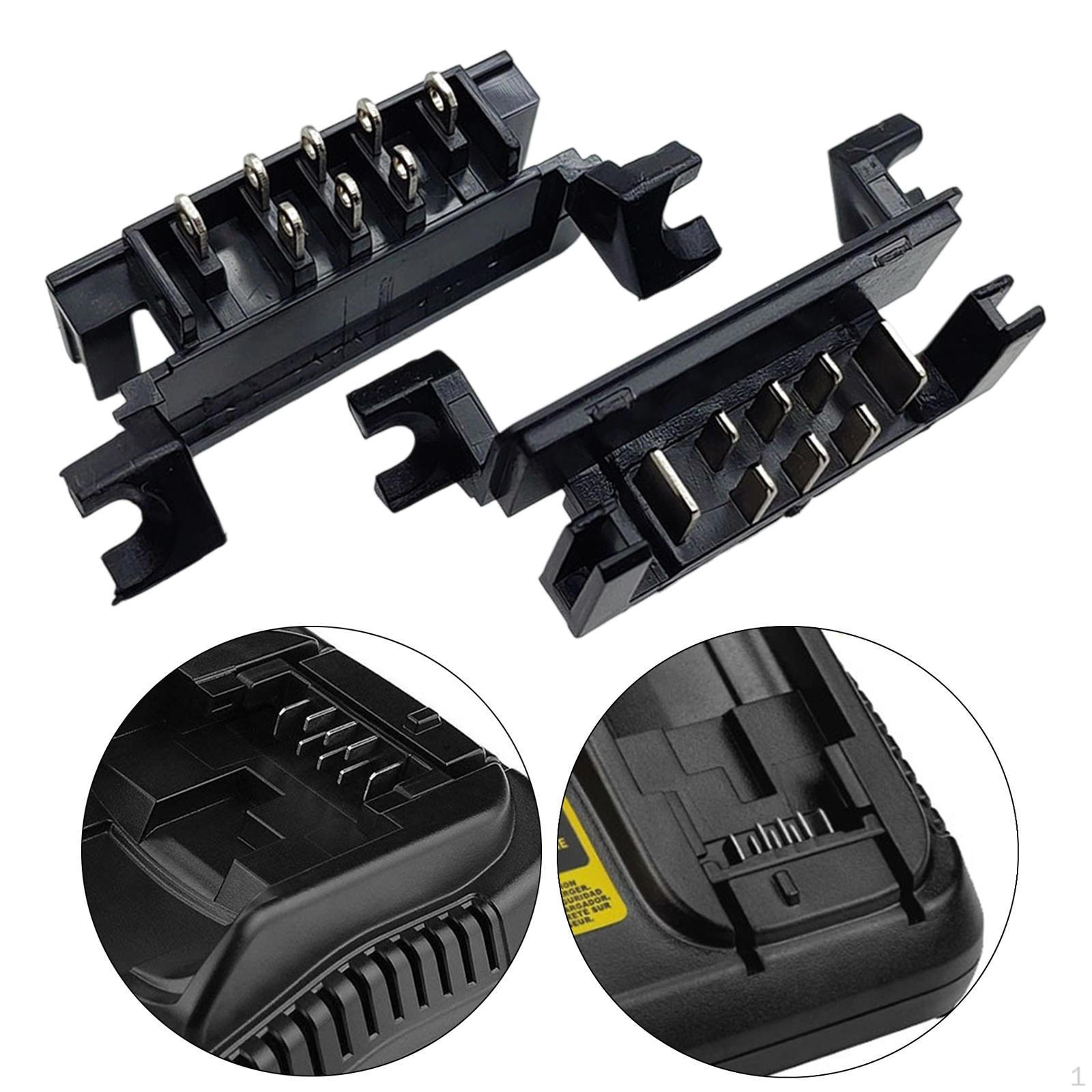 

2 шт. Адаптер клеммного разъема Простая установка Подключи и играй Аккумуляторный электроинструмент для комнаты