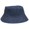 HERMES [Excellent Condition/Domestic Authentic] Helen Silky Denim Pocket Bucket Hat hat 57 IndigoUsed