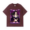 275 GSM Washed T-shirts 100% Cotton One Piece V38 Robin Waifu Print Unisex Heavy Cotton T Shirt