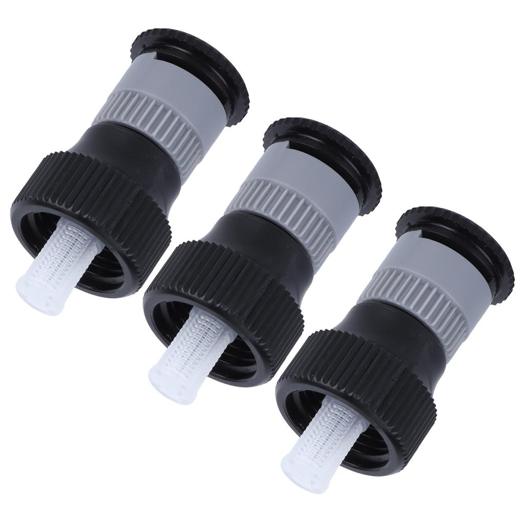 3pcs 360 Degrees  Rotating Buried Spray Nozzle G1 2 Female Thread Adjustable Watering Sprinkler for Lawn Yard Garden
