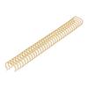 50 Packs Double   Wire Binding Spines   Paper Size 180 Sheets Capacity 3Celsius4in Diameter Wire Binding Rings for  