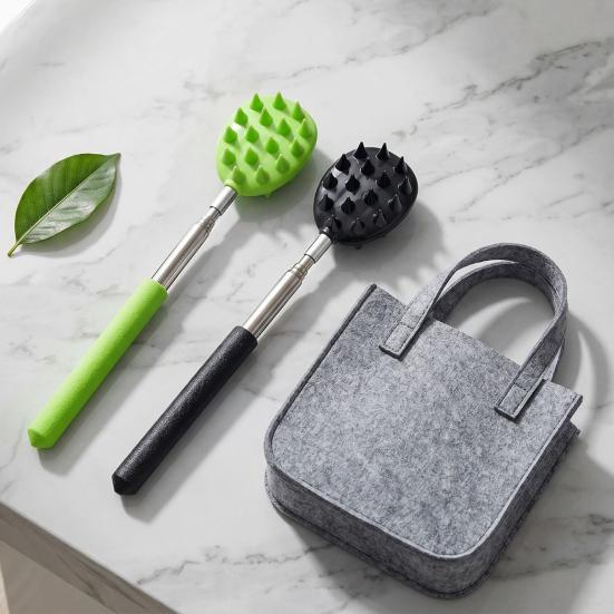 Back Scratcher and Massager Extendable Back Massager Tool Telescoping Back