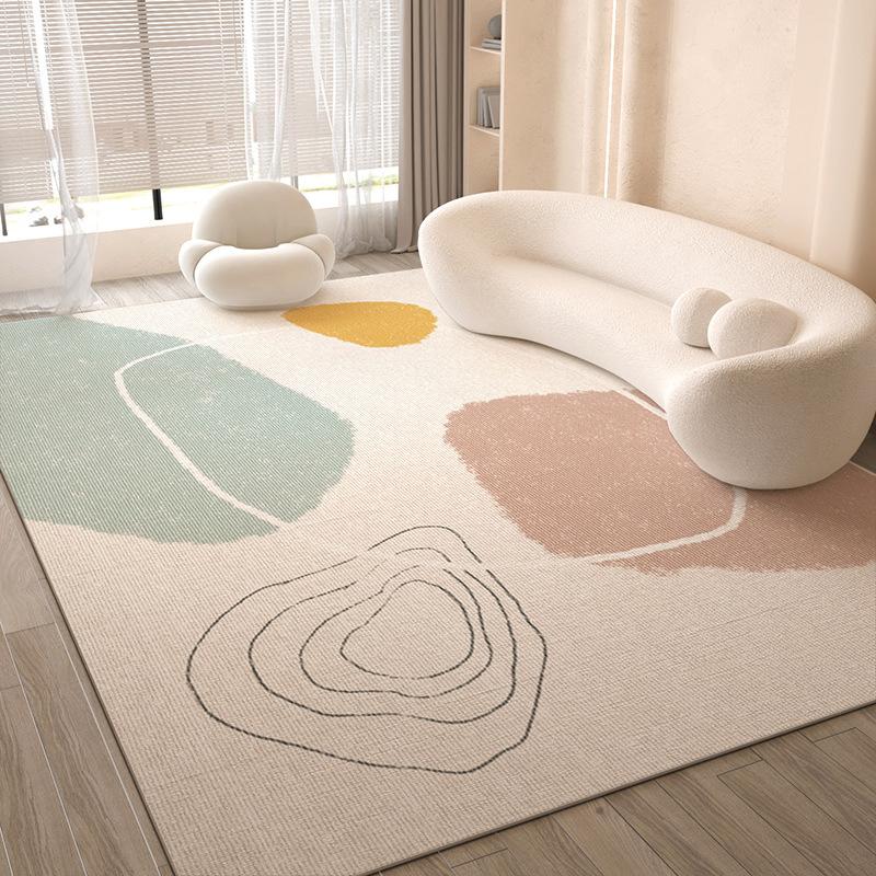 Modern Minimalist Living Room Carpet, Large Area Sofa Coffee Table Pad, Bedroom Bedside Closet Carpet, Home Decoration