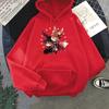 Genshin Impact Zhong Li Tartaglia Kawaii Hoodies Women Pullover Aesthetic Print Sweatshirts Oversized Pink Graphic Korean