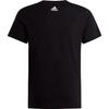 T-Shirt - Adidas - G Lin T - Noir - Ajustée - 100% Coton - 13 ans Fille