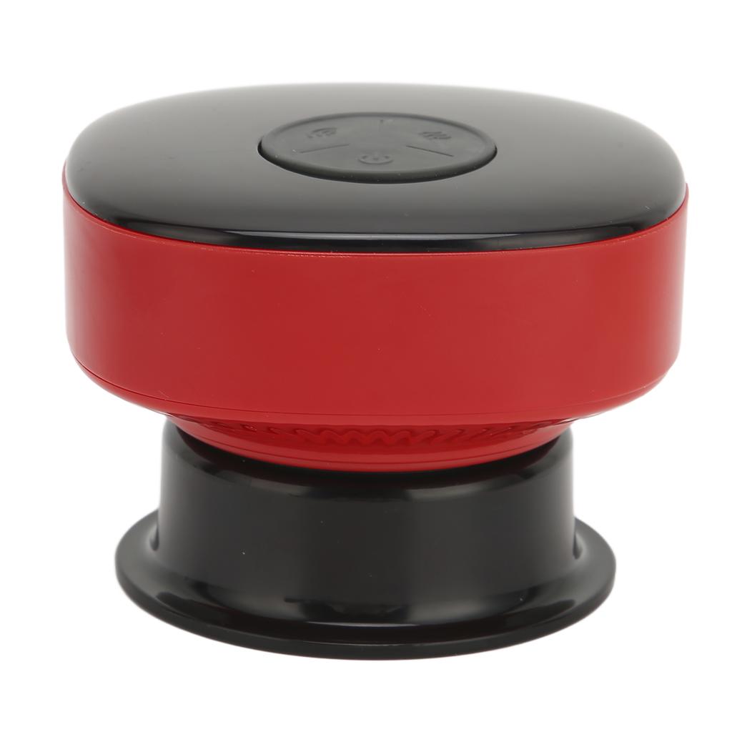 Electric Cupping Therapy Machine Household Hot Compress Vacuum Cupping Gua Sha Scraping Massager (Red)