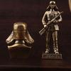 Lei Feng Small Red Army Desktop Creative Home Craft Chinese Style Gift Brass Ornament