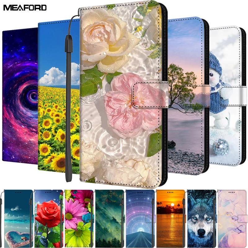 Copertina a libro in pelle per Xiaomi 17T Pro 17 T Custodia Xiaomi17T Portafoglio Fiorito Supporto Libro Carte Copri Telefono Borsa Protettiva Integrale Coque
