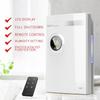 Office Home Dehumidifiers Mini Desiccant Compact LED Discplay Air Purifier Machine Automatic Power-off Dehumidifier White 2.2L AC 220V