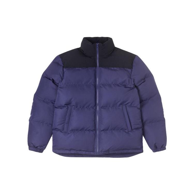 Converse Colorblock Down Jacket Asia Sizing Purple Black Men s 10020541-A06 S