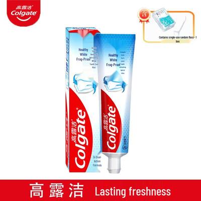 Anti-Cavity & Whitening Toothpaste with Dental Floss