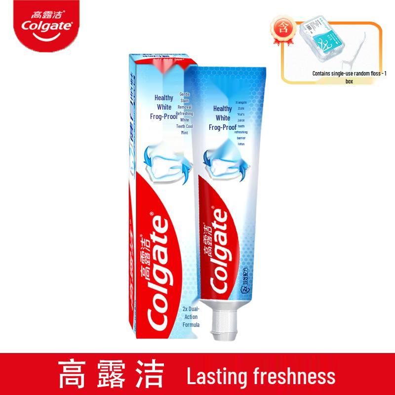 Colgate Anti-Cavity & Whitening Toothpaste with Dental Floss