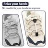 1 Pair Stopper for Elastic Rope Fastener for Kids Adult Triangle Plastic Cord Lock No Tie Shoelaces Buckle Lazy Sneaker Laces