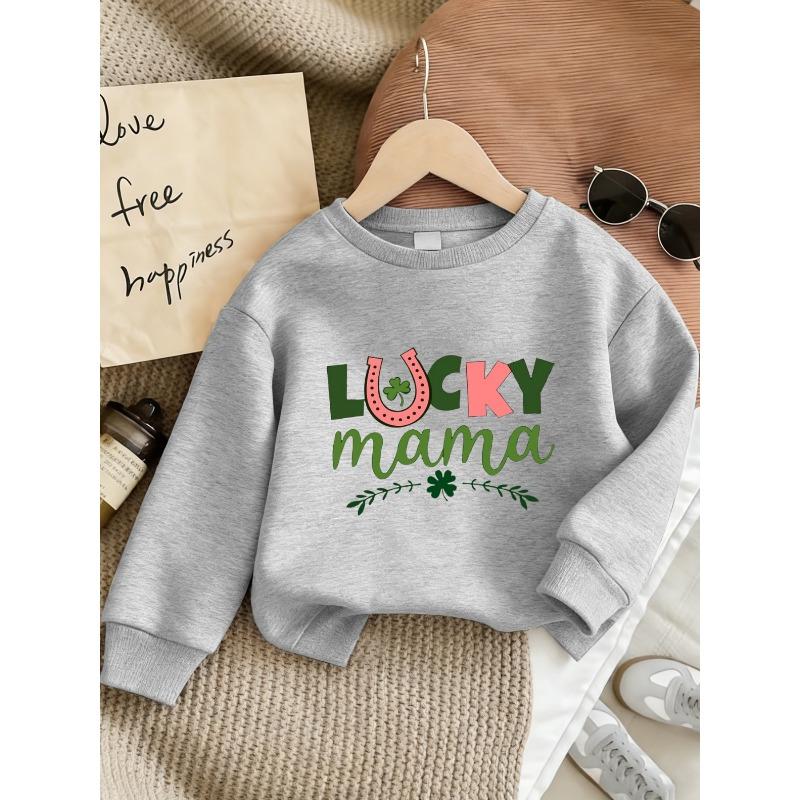 European sizes Cute Print Patterns for Kids Aged 0-3, Comfortable And Easy Thin Round-Neck Sweatshirts Suitable for Outdoor Wear in Spring And Autumn