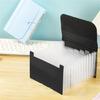 Small Expandable File Folder 13 Pockets Expanding Receipt Coupon Organiser Portable Folder for Card Coupons Receipt