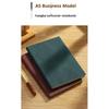 Vintage A5 Leather Notebook With Personalized Soft Cover - Perfect For Business Meetings And College Life