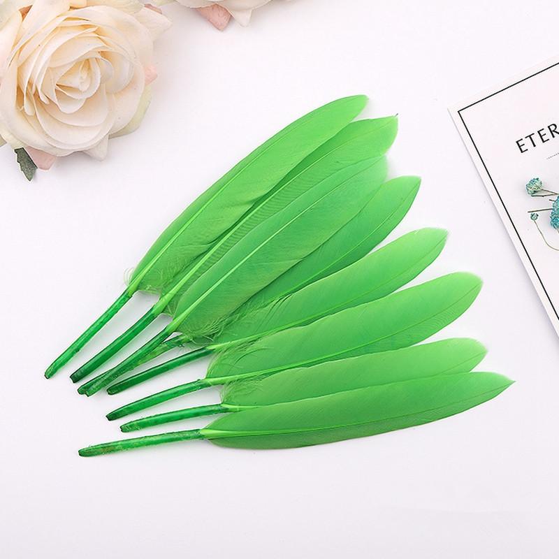 20Pcs Duck Feathers DIY Dream Catcher Halloween Crafts Supplies Wedding Home Partys Decor Jewelry Creation Apparel Accessories