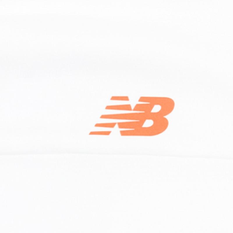 New Balance Women S Neck Warmer Hoodie White