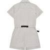 Fila Fusion Woven Jumpsuit Fashion Casual Loose Work Shorts Women Shorts Light-Gray T11W331706F-GY