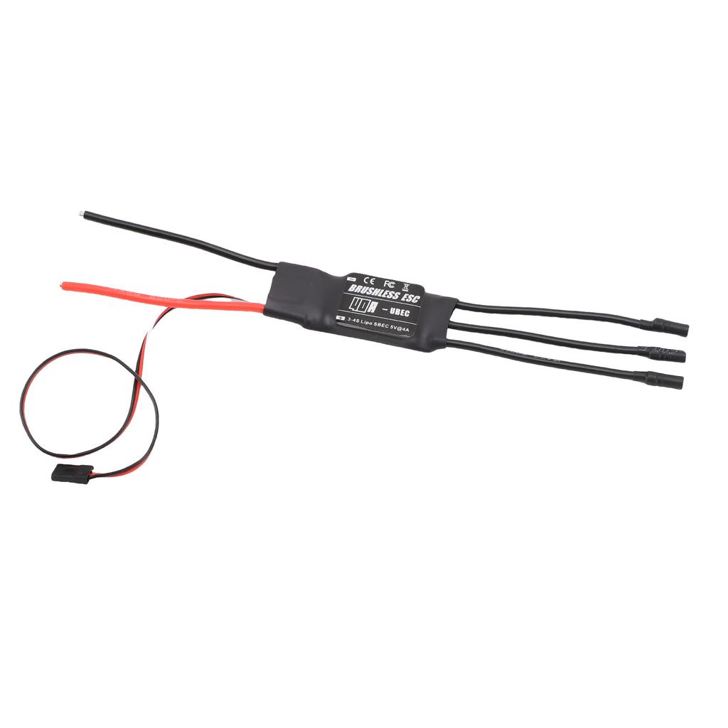 Brushless ESC 40A Multiple Guard Brushless Motor Electric Speed Controller with 3.5mm Banana Female
