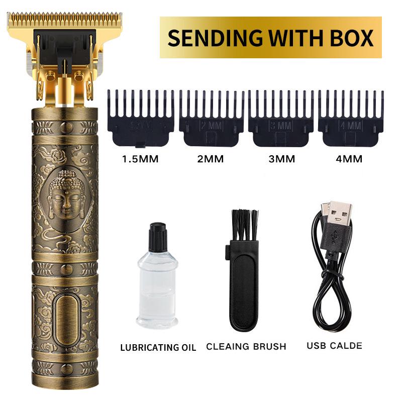 Dual-Use Electric Hair Clipper & Shaver: All-in-One Beard Trimmer & Razor