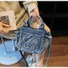 Retro Denim Mini Tote Bag Hand Bag